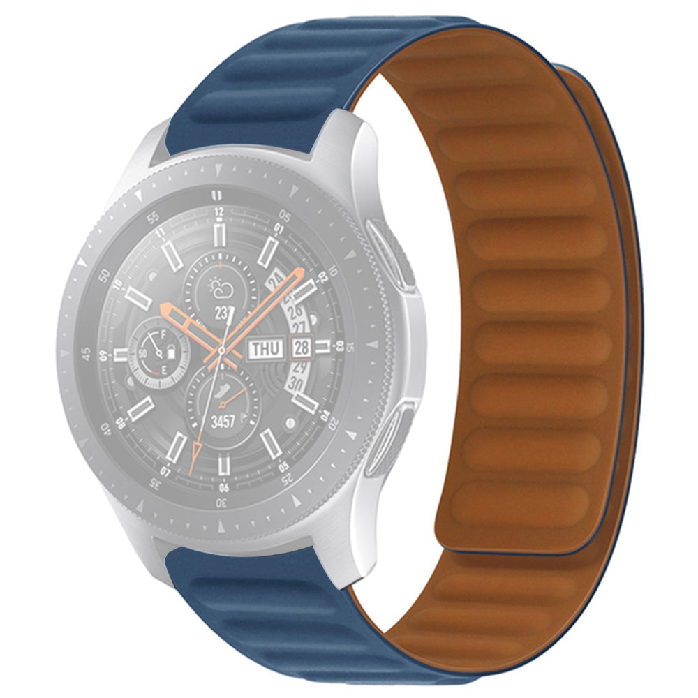 For Samsung Gear S3 Frontier Classic Garmin Forerunner 255 22mm Magnetic Watch Strap Silicone Wrist Band Replacement For Samsung Gear S3 Frontier Classic Garmin Forerunner 255 22mm Magnetic Watch Strap Silicone Wrist Band Replacement